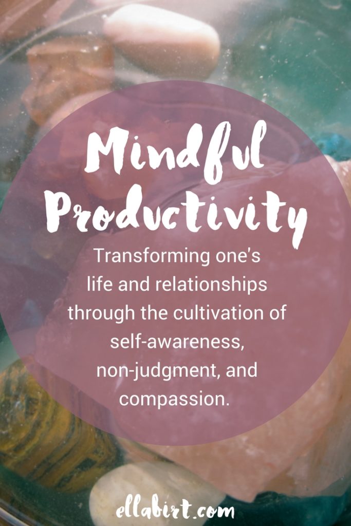 mindful productivity