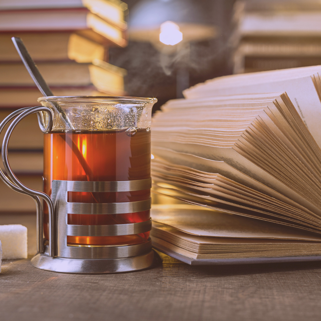 tea and books
