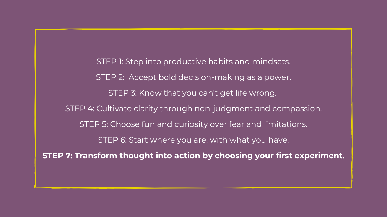 experimental mindset