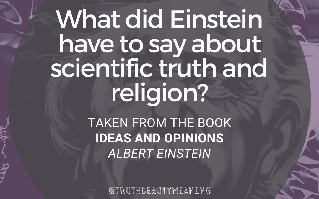 einstein pantheistic